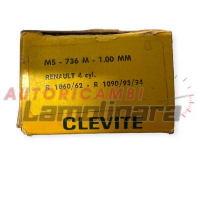 CLEVITE MS-736 M-1.00 bronzine di banco Renault Dauphine R 1060/62 R1090/93/94 1