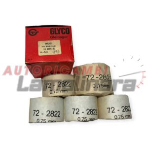 GLYCO H811/5-0.75 bronzine di banco Audi  72-2822 72-2823 0.75mm