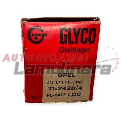GLYCO 71-2420/4-1.00 bronzine di biella Opel