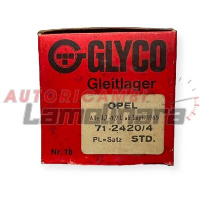 GLYCO 71-2420/4-STD bronzine di biella Opel