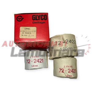 GLYCO H708/5-1.00 bronzine di banco Opel  72-2421 72-2422 1.00mm