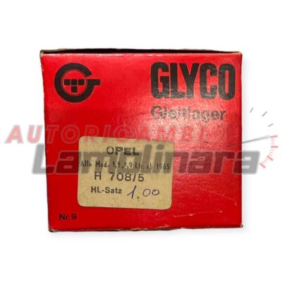 GLYCO H708/5-1.00 bronzine di banco Opel  72-2421 72-2422 1.00mm