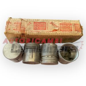 SERIE 4 PISTONI MOTORE FIAT 500B TOPOLINO NUDI 52,60 52,00 + 6/10 ORIGINALI