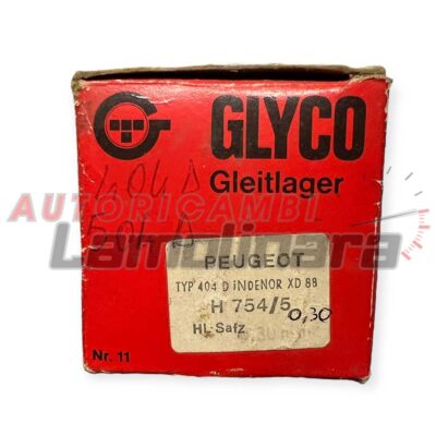 GLYCO H754/5 0.30 bronzine di banco Peugeot 404 72-2591 72-2592