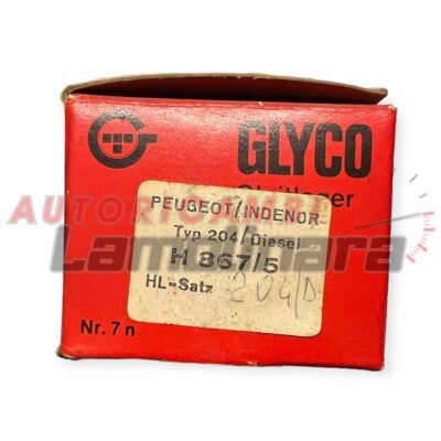 GLYCO H867/5 0.30 bronzine di banco Peugeot 204 02-2664 vp91191