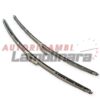 DLD-1140 Coppia spazzole tergi tergicristallo auto d' epoca antivento 40 cm 16'' - immagine 2