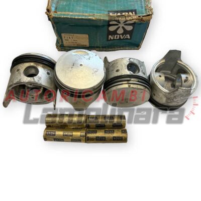 Serie pistoni + fasce Fiat 1500 prima serie 77 77.00 mm NOVA Kolben piston