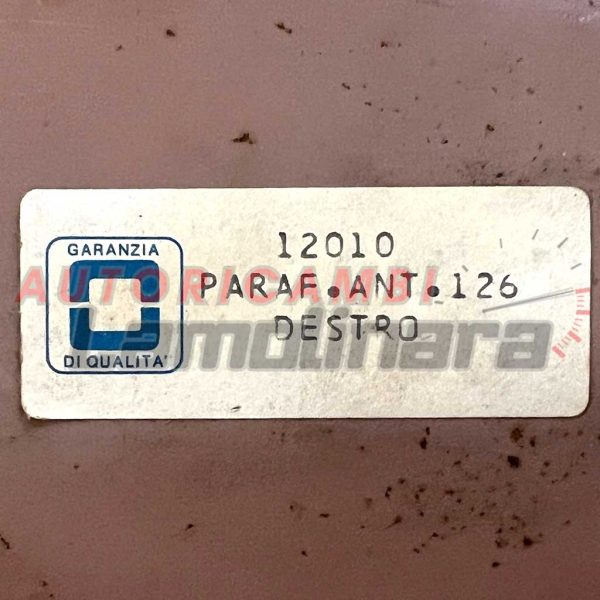 12010 Parafango anteriore Fiat 126 Destro DX prima serie MK1 – Bild 5