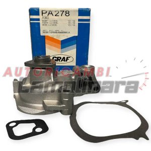 PA278 GRAF pompa acqua per Ford Escort Fiesta Orion 5023817 PA276 GRAF
