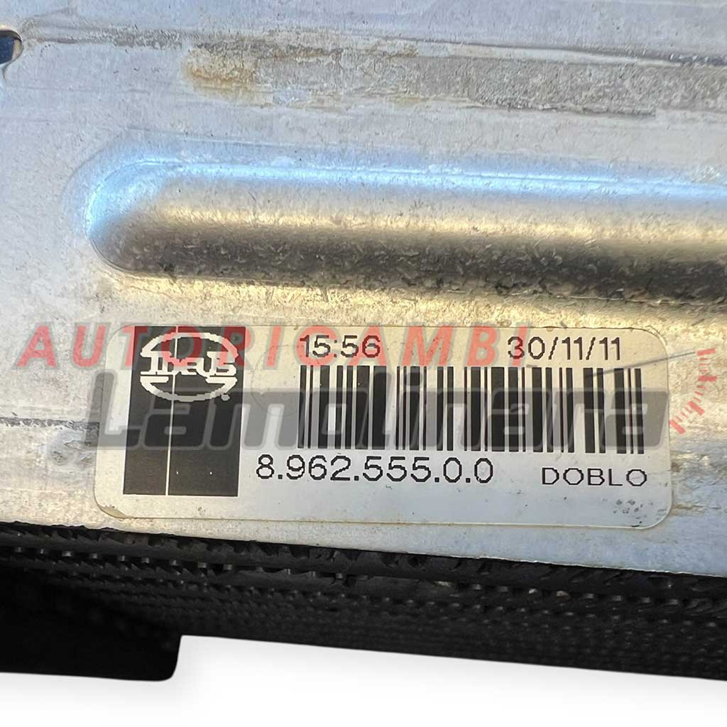 51833975 Fiat radiatore intercooler scambiatore calore Doblò Bravo Punto Nuovo - immagine 6