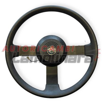 Alfa Romeo Alfetta GTV volante sterzo nero nuovo fondo di magazzino Gallino C.P.