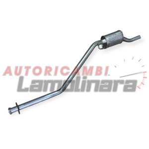 015377 MTS marmitta centrale Autobianchi Y10 1.3 I.E. GT KAt 163406 IMASAF