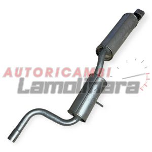100142 DESCAM marmitta posteriore Fiat Uno Turbo I.E. 261609 IMASAF silenziatore
