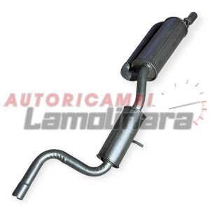 100152 DESCAM marmitta posteriore Fiat Uno Turbo diesel TD 261709 IMASAF