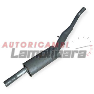 104606 IMASAF marmitta centrale Alfa Romeo 75 90 TD 104606 IMASAF silenziatore