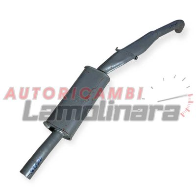 104606 IMASAF marmitta centrale Alfa Romeo 75 90 TD 104606 IMASAF silenziatore
