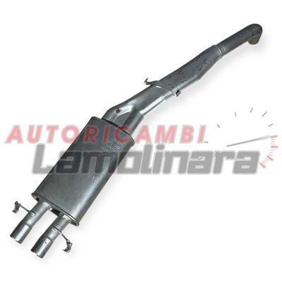 104906 IMASAF marmitta centrale Alfa Romeo 75 KAT 104906 IMASAF silenziatore