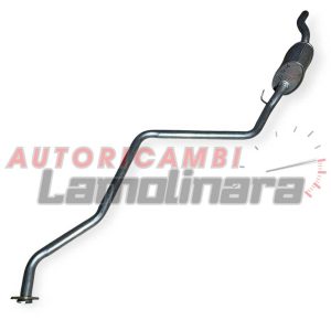 163006 IMASAF marmitta centrale Autobianchi Y10 163006 IMASAF silenziatore