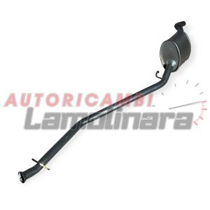 163706 IMASAF marmitta centrale Autobianchi Y10 163706 IMASAF silenziatore