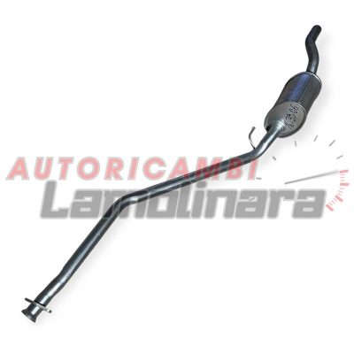 163906 IMASAF marmitta centrale Autobianchi Y10 163906 IMASAF silenziatore