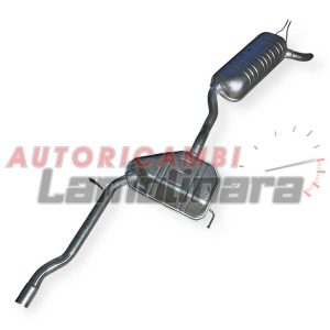 255009 IMASAF marmitta posteriore Fiat Bravo Brava 255009 IMASAF silenziatore