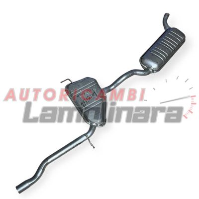 255009 IMASAF marmitta posteriore Fiat Bravo Brava 255009 IMASAF silenziatore