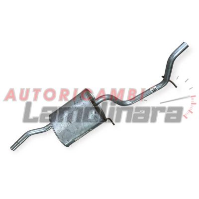 281-527 BOSAL marmitta posteriore Opel Agila 1.0 540007 IMASAF silenziatore