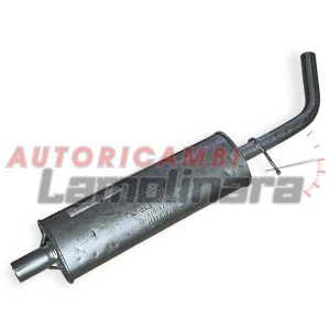 3505565 SARAGONI marmitta centrale Fiat Punto 253506 IMASAF silenziatore