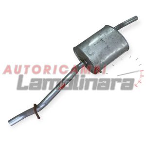 4320168 SARAGONI marmitta posteriore Opel Agila 1.2 16V 540107 IMASAF silenziato