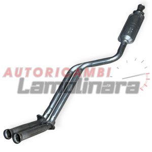 480809 IMASAF marmitta anteriore Mercedes 190 W201 480809 IMASAF silenziatore