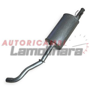604207 IMASAF marmitta posteriore Renault R11 604207 IMASAF silenziatore