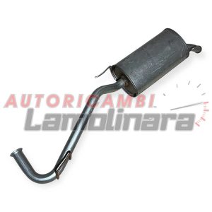 6402568 SARAGONI marmitta posteriore Renault Clio 605107 IMASAF silenziatore
