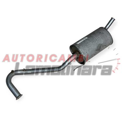 6402568 SARAGONI marmitta posteriore Renault Clio 605107 IMASAF silenziatore