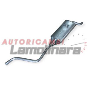 7503368 SARAGONI marmitta posteriore VW Polo 85- 721307 IMASAF silenziatore