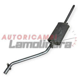 7505268 SARAGONI marmitta posteriore Volkswagen Jetta 723307 IMASAF silenziatore