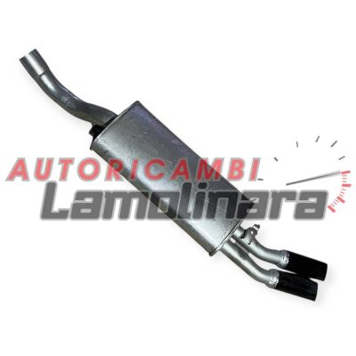 7601069 SARAGONI marmitta posteriore VW Golf II 1.8 GTI 16V 713107 IMASAF