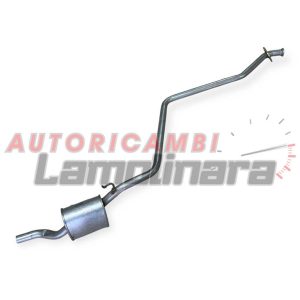 AB1705 ANSA marmitta centrale Autobianchi Y10 1.1 i.e. Fire 163006 IMASAF