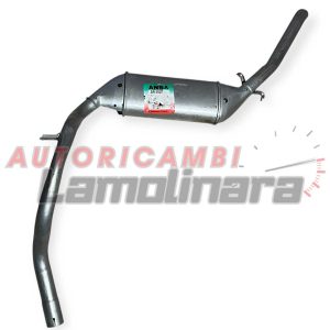 AR2007 ANSA marmitta posteriore Alfa Romeo Alfetta 101407 IMASAF silenziatore