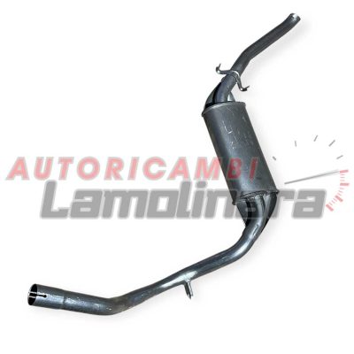 AR2007 ANSA marmitta posteriore Alfa Romeo Alfetta 101407 IMASAF silenziatore