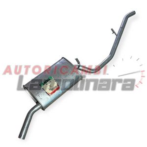 FD5207 ANSA marmitta posteriore Ford Fiesta 363507 IMASAF silenziatore 1591564