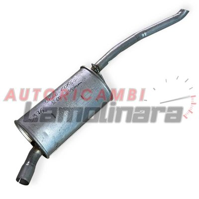 OP6317 ANSA marmitta posteriore Opel Corsa 543007 IMASAF silenziatore 852035