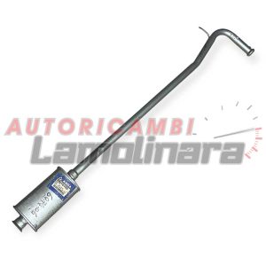 RN10105 ANSA marmitta centrale Renault R19 607406 IMASAF silenziatore 7700787220