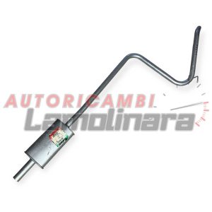 RN6005 ANSA marmitta centrale Renault Super 5 602206 IMASAF silenziatore