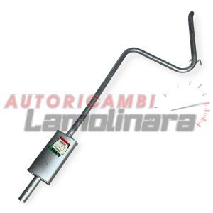 RN6015 ANSA marmitta centrale Renault Super 5 602506 IMASAF silenziatore