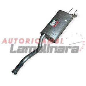 RN7607 ANSA marmitta posteriore Renault  R21 609007 IMASAF silenziatore
