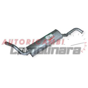 ST0707 ANSA marmitta posteriore Seat Marbella 302607 IMASAF silenziatore