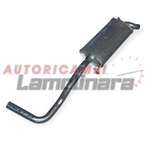 ST1807 ANSA marmitta posteriore Seat Ibiza 304107 IMASAF silenziatore 6K6253609