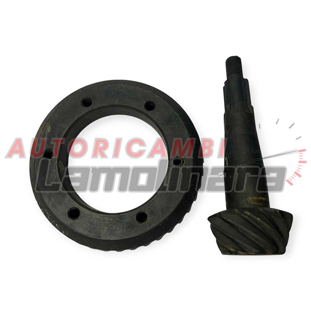 4075886 Fiat coppia conica originale 1300 1500 124 10/41 10x41 116100 116.100 - immagine 4